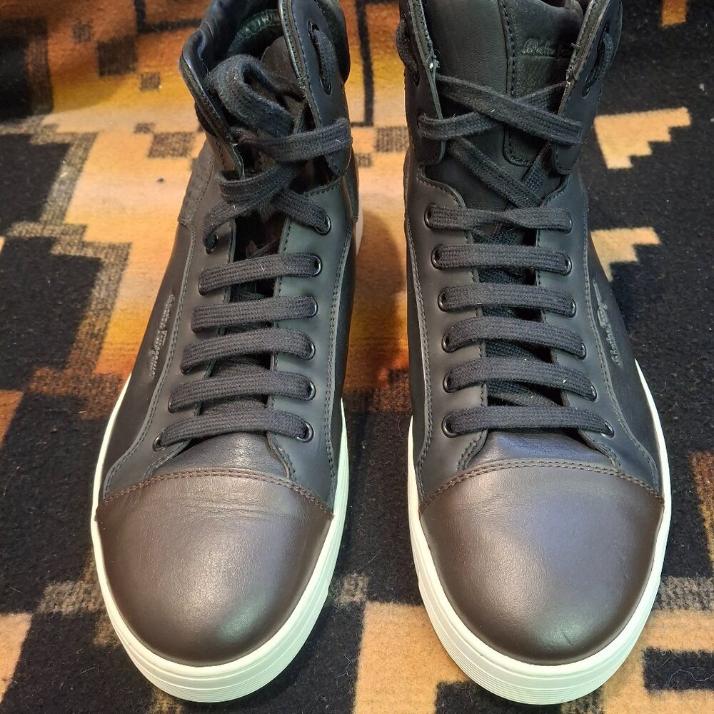 Salvatore ferragamo High top sneakers